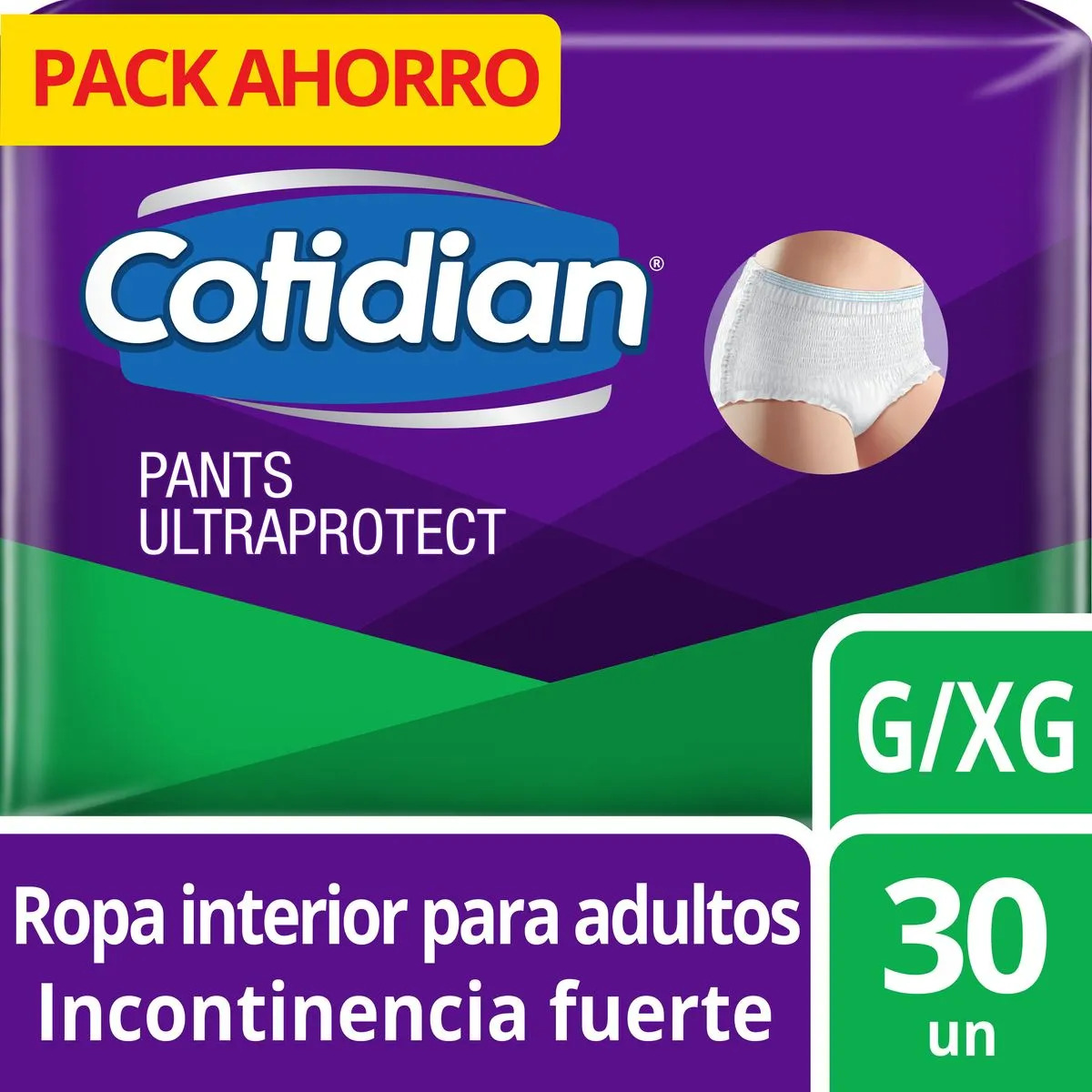 Pañal Pants Cotidian Ultraprotect 30 Unidades talla "G/XG"