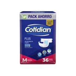 Cotidian Plus, 36 Unidades Talla "M"