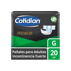 Pañal Cotidian Premium Talla G 20un.