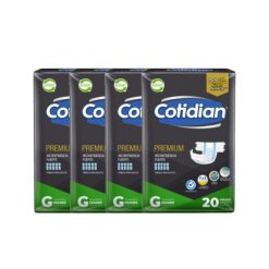 Pañal Cotidian Premium Talla G Manga 4 Paq.